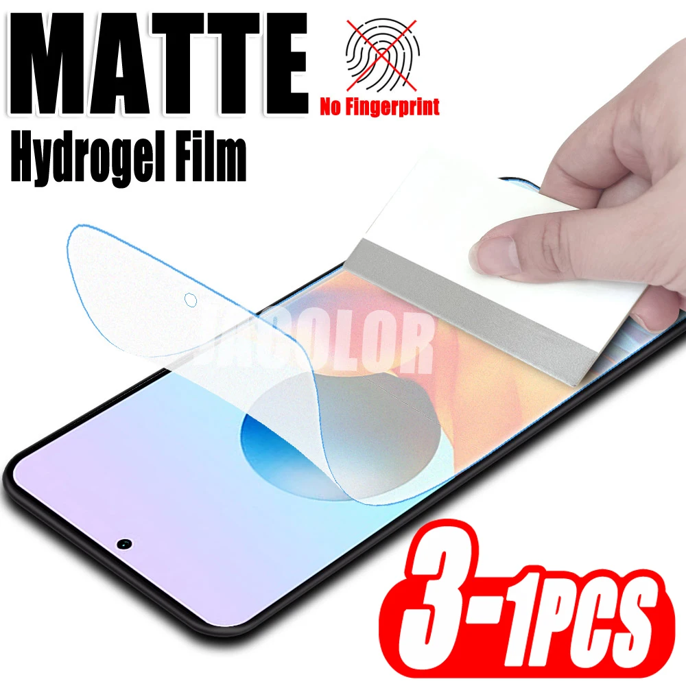 Matte Hydrogel Screen Protector Film - Pack of 1-3, Gel Protection