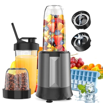 Smoothie Blender, 1300 W Upgraded compact personal blender for shakes and smoothies, juices, frozen drinks, sauces and more! 1