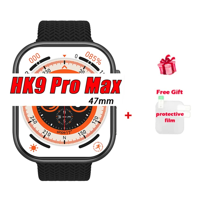 HK9 Pro Smartwatch 2.02 Inches AMOLED Screen reloj inteligente HK9 Smart  Watch Series 9 - AliExpress