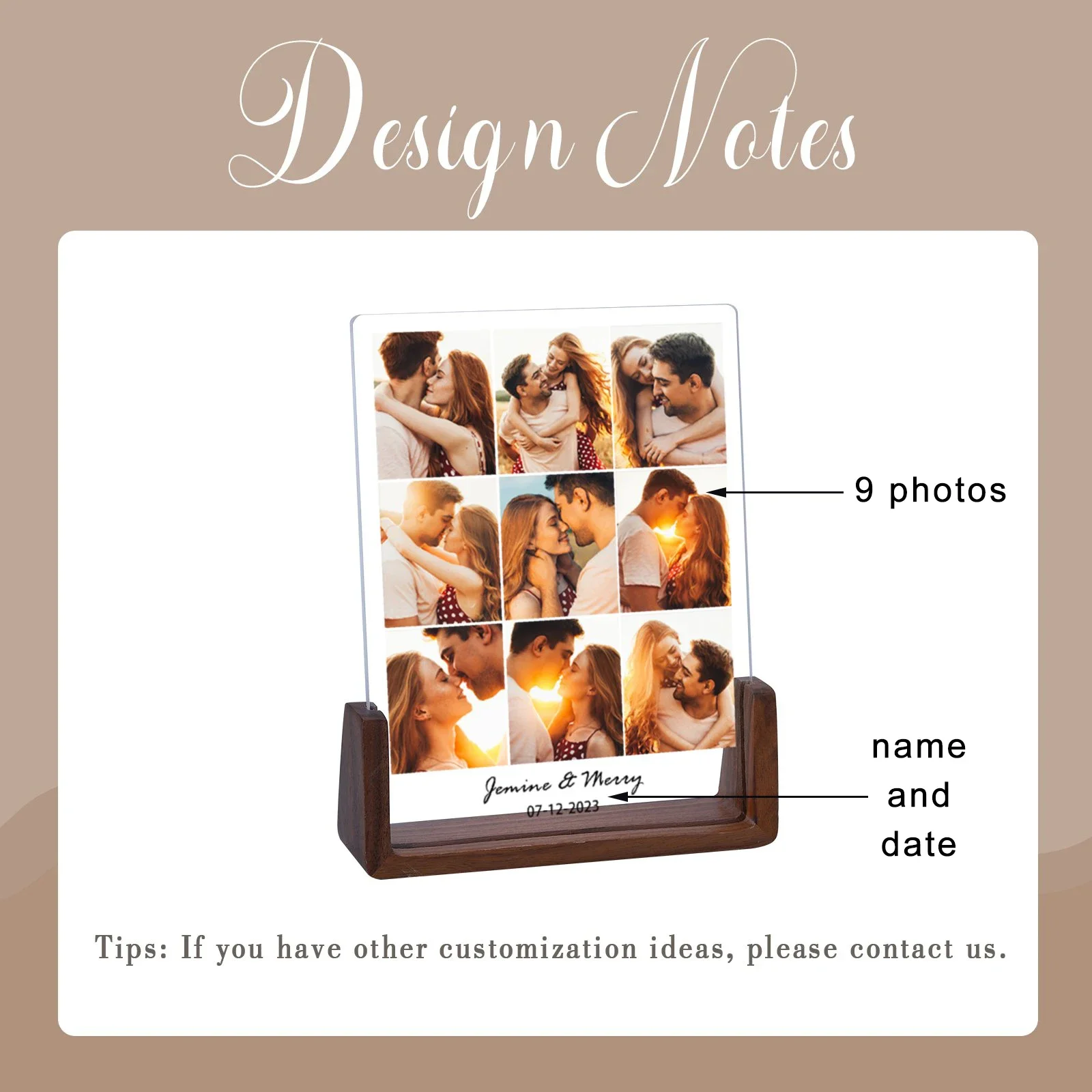 Couple's Custom Picture Frame 2 | Couple's Custom Picture Frame 2