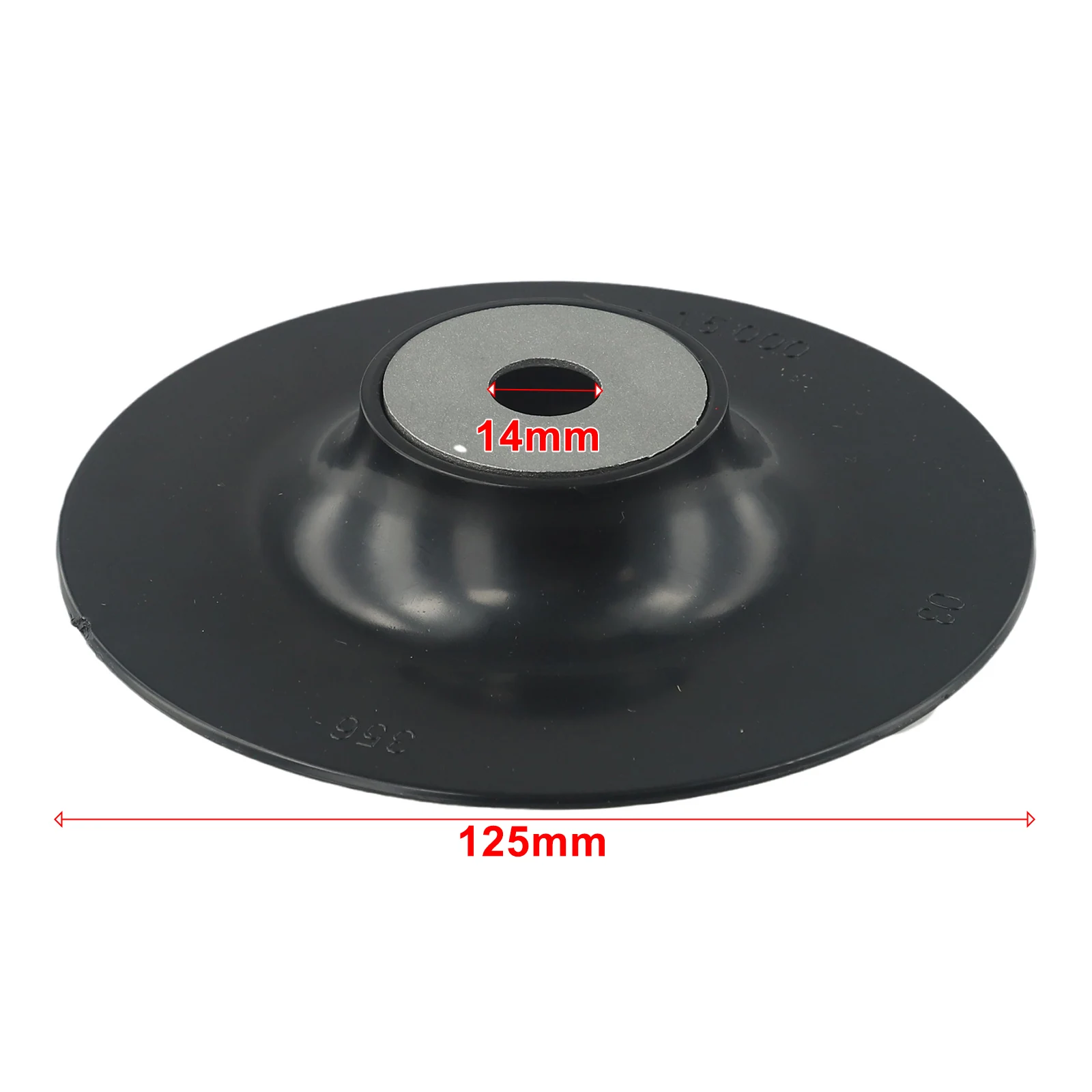 

5ich 125mm Backing Pad Disc Backing Pad Tool 125mm Resin Fibre Discs With Lock Nut M14 Thread For Angle Grinder Sander Tools