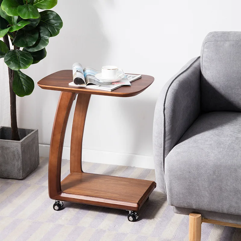 

Service Portable Coffee Table Center Modern Wooden Modular Auxiliary Coffee Table Luxury Removable Beistelltisch Home Furniture