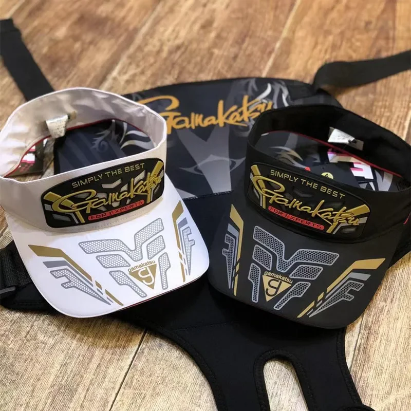 Description Picture 3 of itemGamakatsu Fishing Cap for Men and Women, Top Quality Sunshade, Adjustable Button, Outdoor Sport, Hiking, New, Summer