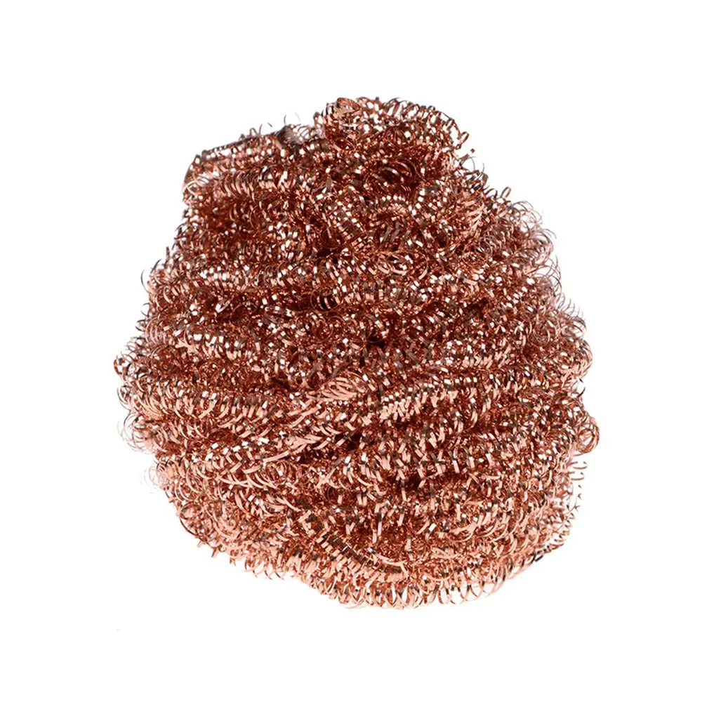 Steel Wire Brass Ball Copper Metal Sponge Soldering Solder Iron Metal Welding Head Tip Cleaner Cleaning Ball Remover