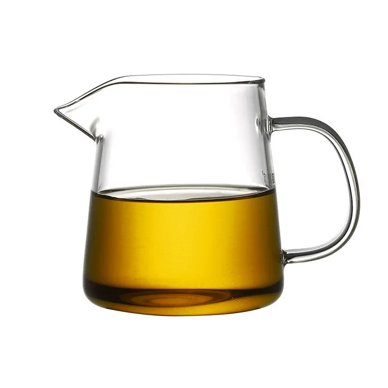 Heat-resisting Glass Tea Cup, Pitcher, Clear Teacups, Chinese Tea Divider, Coffee Milk Frothing Jug, Delicate Teaware Pot