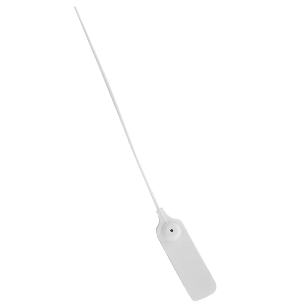 100개 보안 잠금 플라스틱 보안 씰 30cm 변조 방지 플라스틱 씰 패키지 씰 물류용