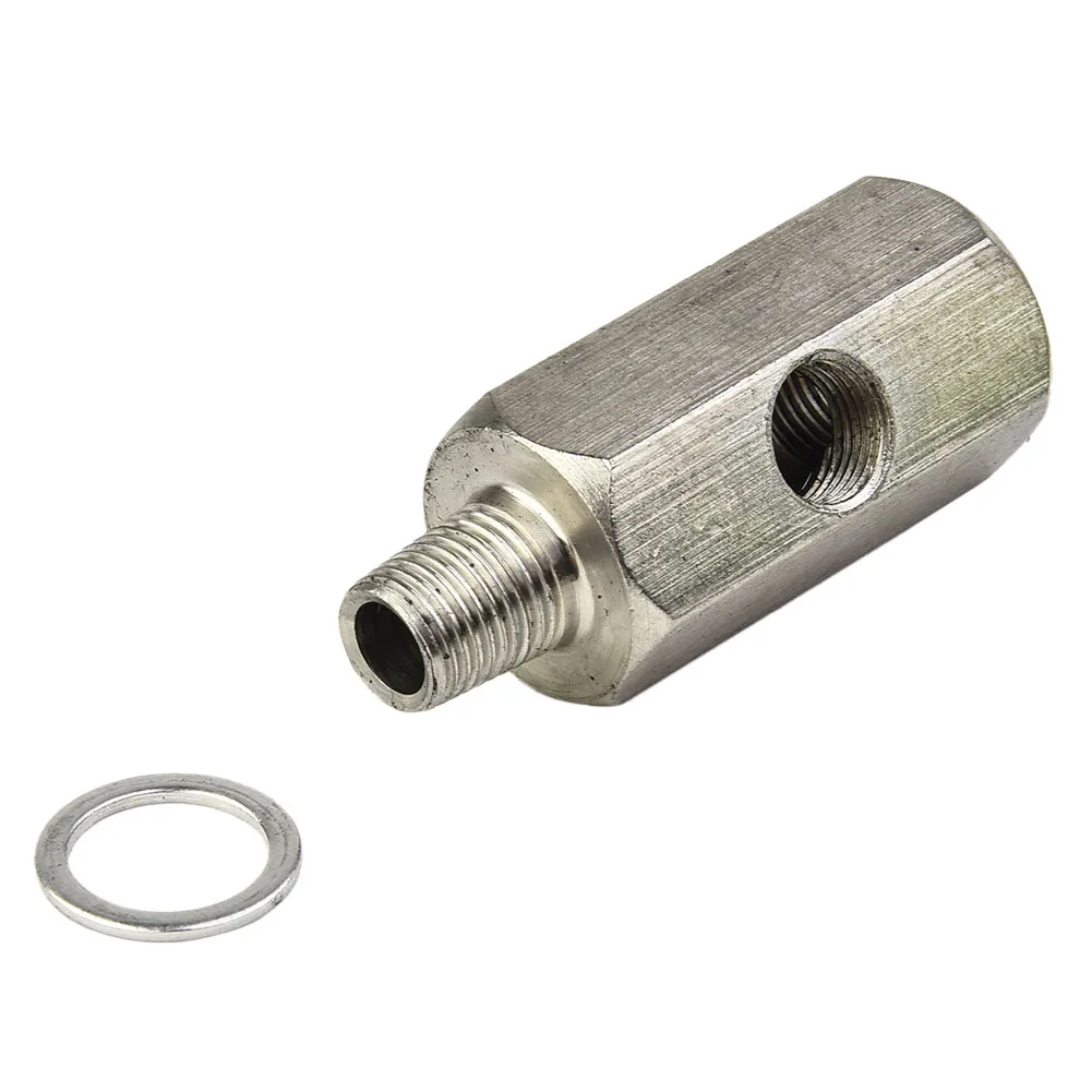 

Sensors Turbo 1/8" BSPT Adapter Oil Feed For Honda Stainless Steel 50mm/1.97inch Fitting Universal Replacement
