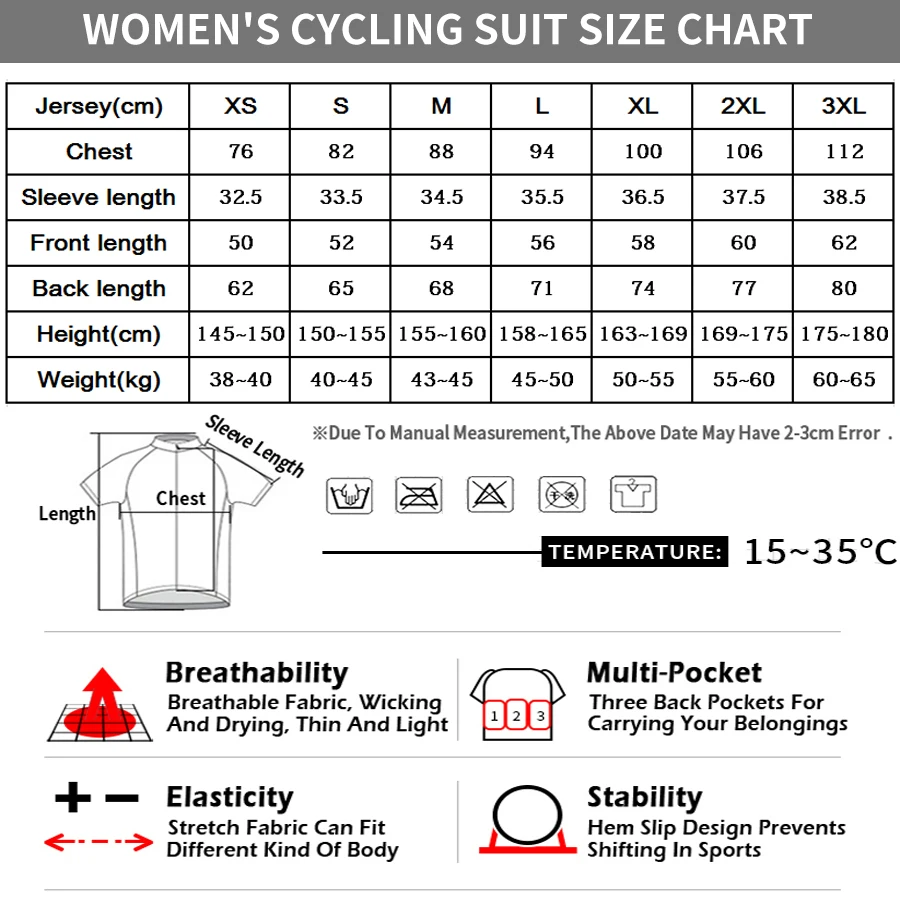 Description Picture 2 of itemLIV Bicycle Clothing 2023 Cycling Set Cheap Wholesale Women Clothes Women's Clothing Sets Mountain Bike Jersey Woman Shorts