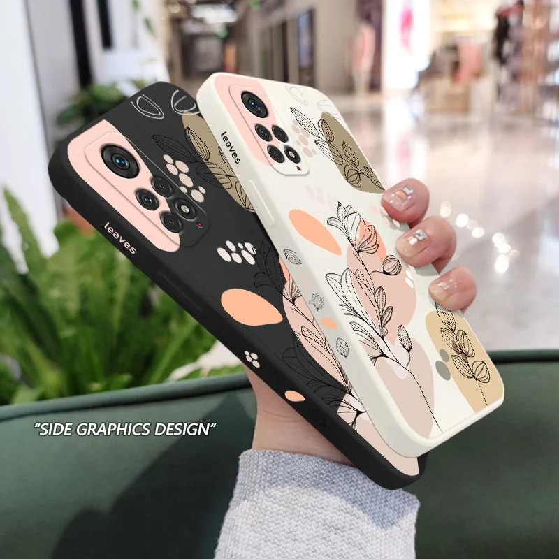 Elegant Abstract Botanical Design Phone Case - Premium Cover
