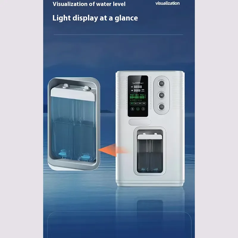 Home energy-saving intelligent hydrogen oxygen integrated machine, using SPE technology, DuPont membrane material, 3000ml