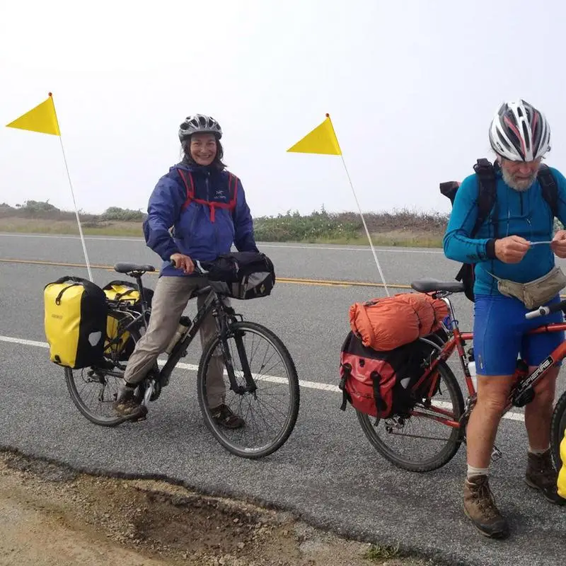 MTBs Road Bike Bicycle Safety Flag Children Bike Safety Triangular Flag With Mounting Bracket For Boys Girls Cycling Accessories