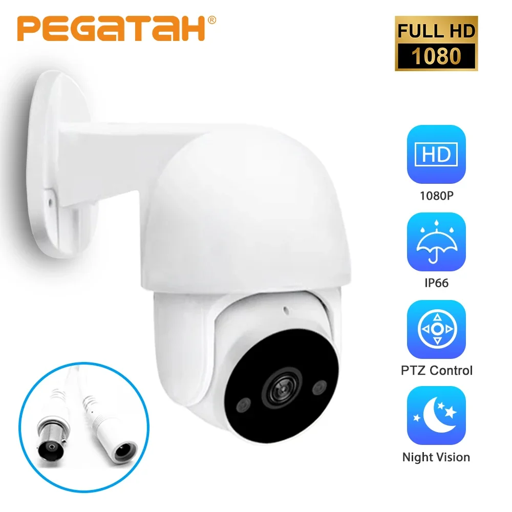 

1080P AHD Camera PTZ Surveillance CCTV Cameras IP66 Waterproof Home Security Indoor/Outdoor Infrared Night Vision Analog Cameras