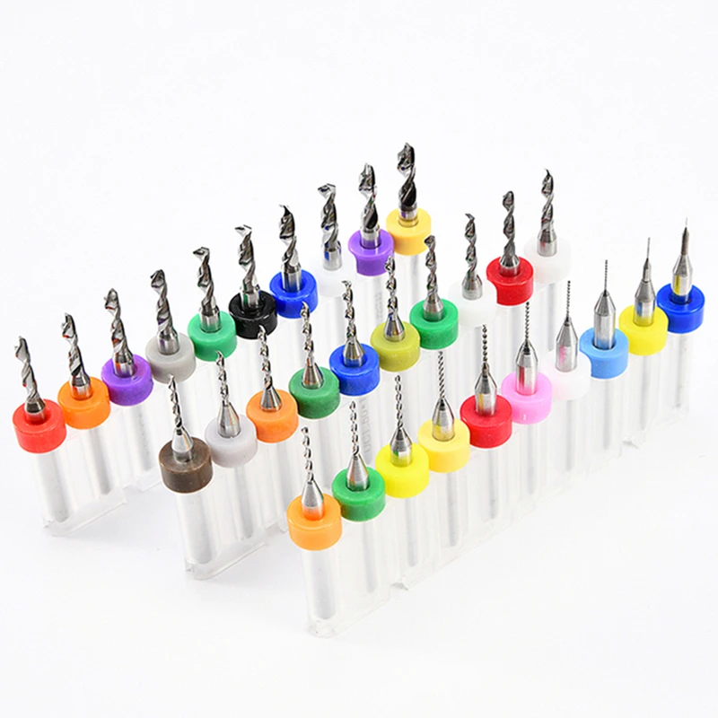 10-teiliges Hartmetall-Bohrerset 1,1–2,0 Mm – Mikrobohrer Für PCB, Gravur Und Elektronik