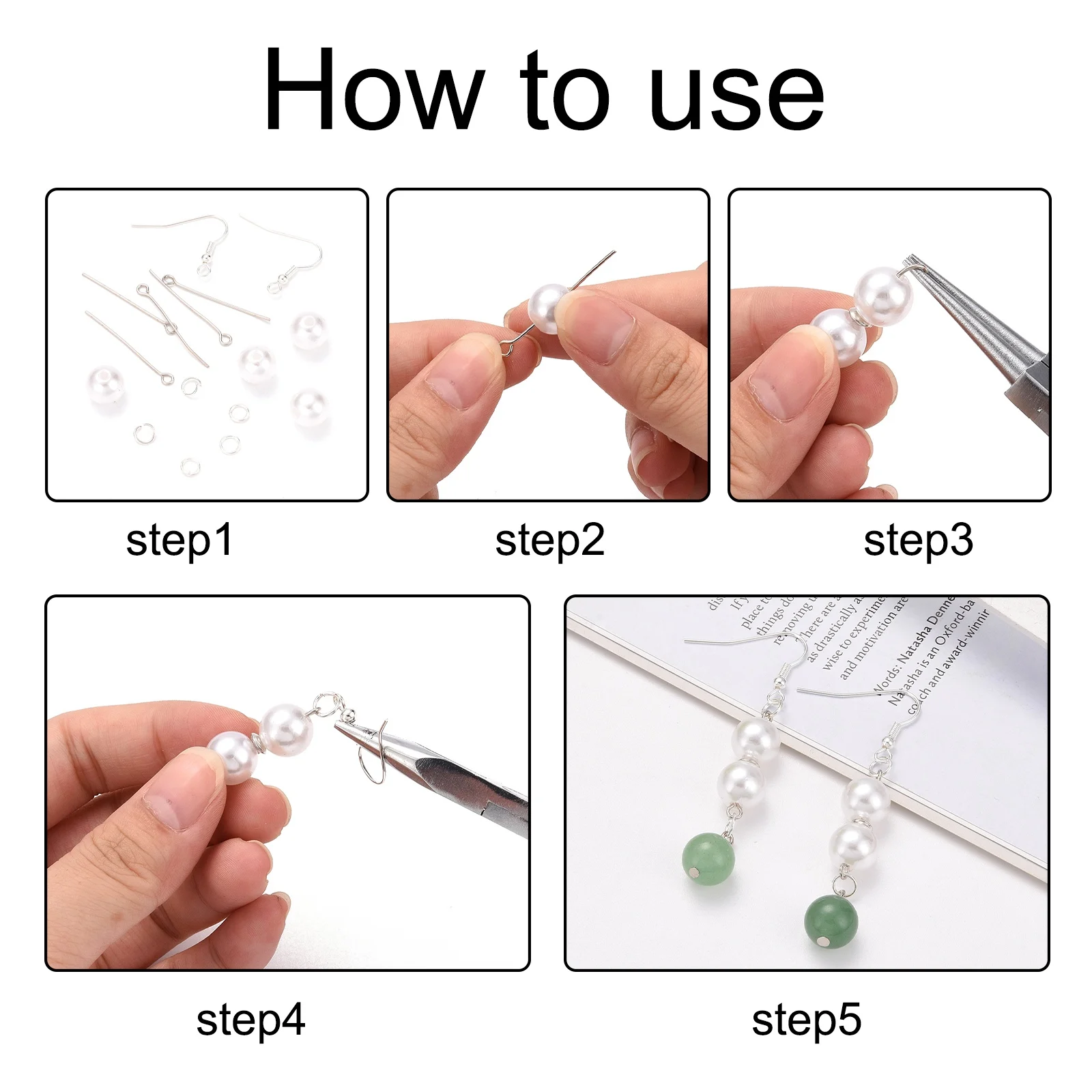 Jewelry Making How To Use Head Pins To Make Earrings Bead Pins