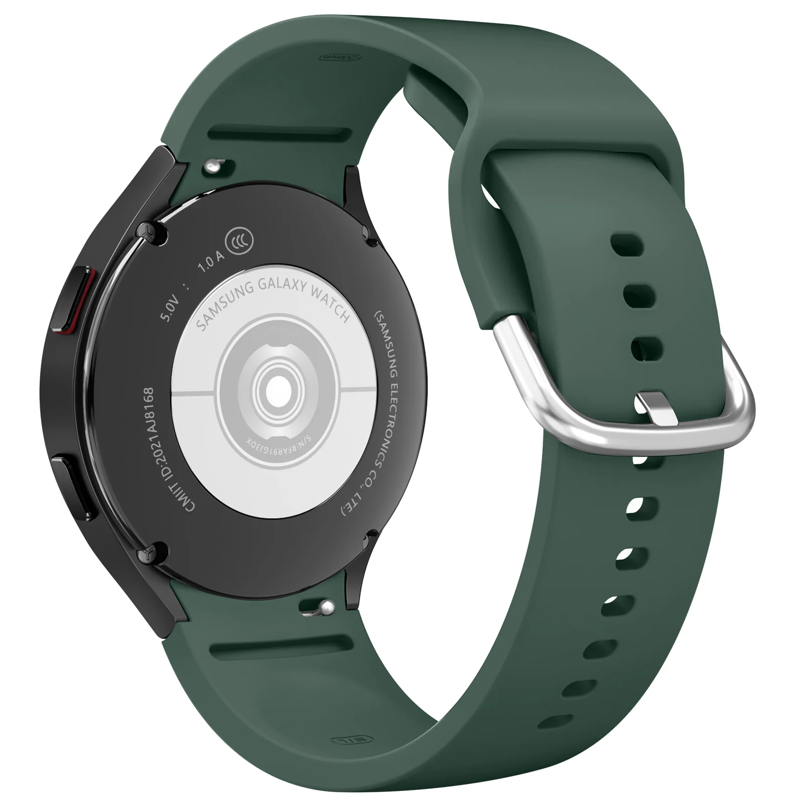 Seamless 20mm Silicone Watch Band – Universal Design