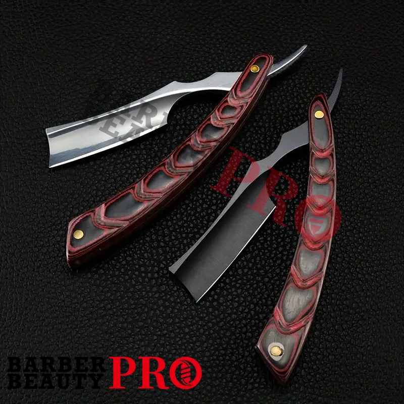 Men's Stainless Steel Straight Razor Professional Shave Barber Manual Shaving Razors Salon Hairdresser Tools
