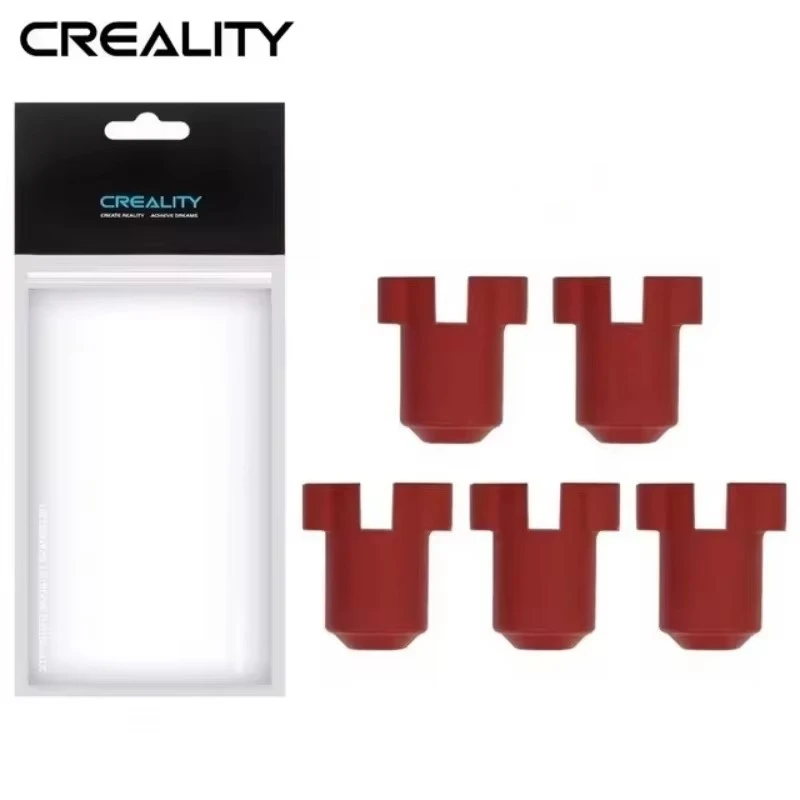 Creality Offizielle K1/K1MAX Silikonsocke 5PCS 3D-Druckerzubehör Hotend Silikonhülle 300C Hochtemperaturhülle