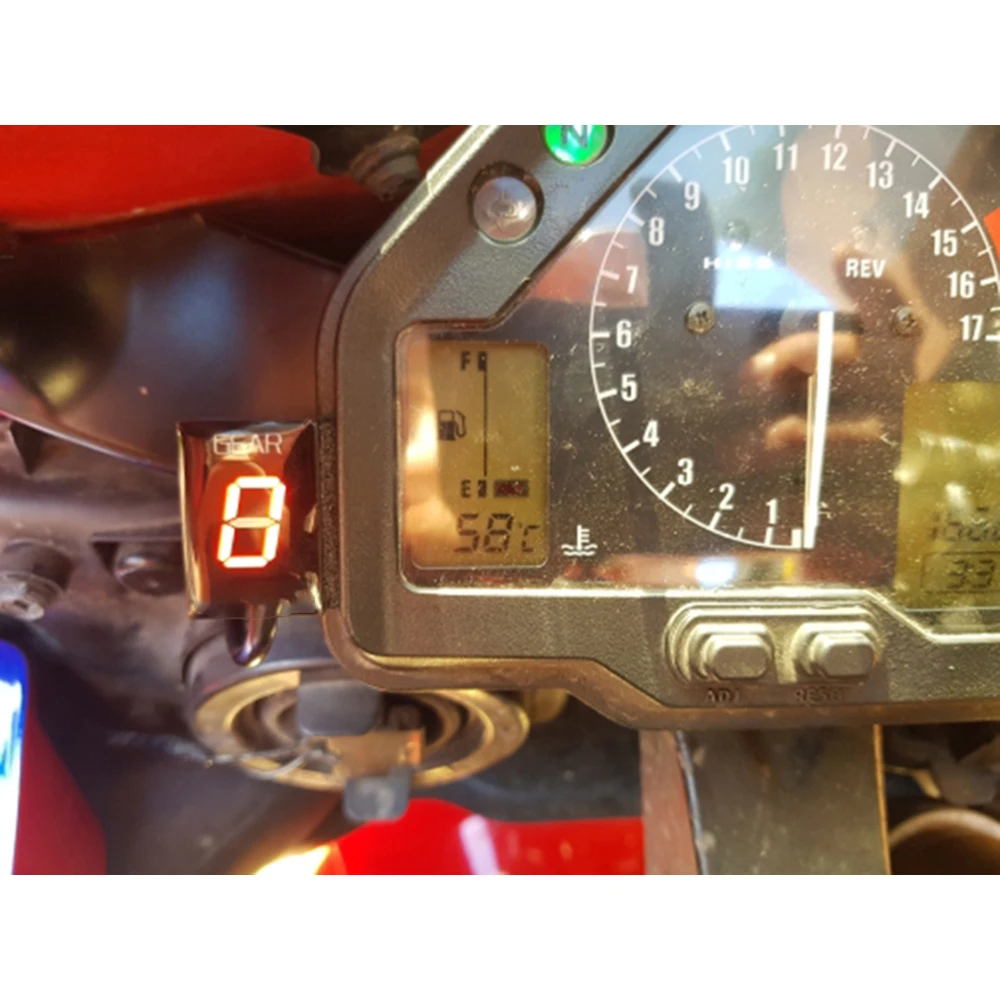 For Honda CMX300 Rebel CMX500 2017 CM300 CM500 Rebel Motorcycle Accessories LCD 6 Speed 1-6 Level Gear Indicator Digital Meter