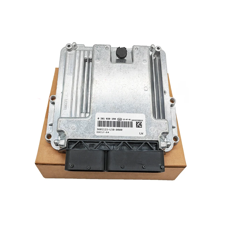 1 adet 0281020190 EDC17 EDC17-14 3601115-L50-0000 Yeni Motor Bilgisayar Kurulu Elektronik Kontrol Modülü ECU Xichai FAW J6