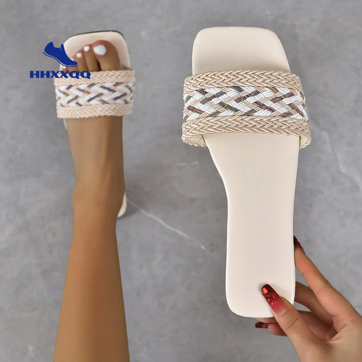 

Women Summer Slippers Beach Shoes Casual Sandals Lady Slides Flats Plus Size Women Shoes for Women 2023 Chaussure Femme