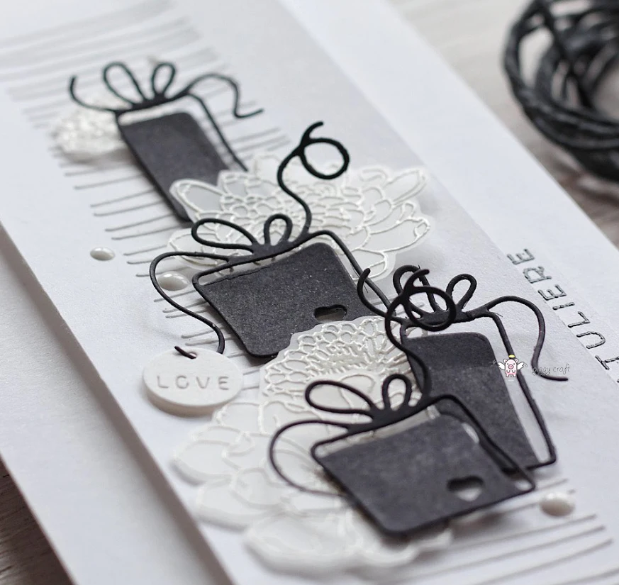 

Металлические Вырубные штампы Mmao, вырезанная форма, украшение для подарочного пакета, для коробки, для скрапбукинга, бумаги, ножа, форма, лезвие, перфоратор, трафареты, штампы