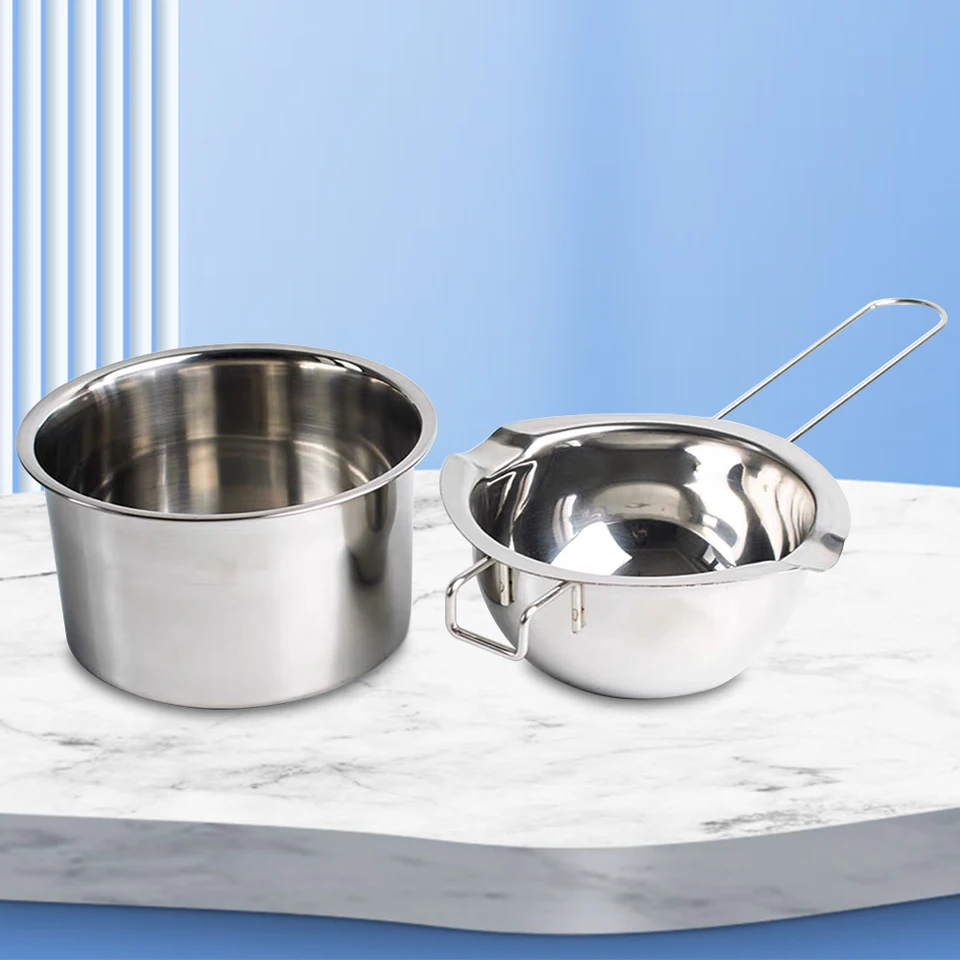 Stainless Steel Candle Wax Melting Pot Set