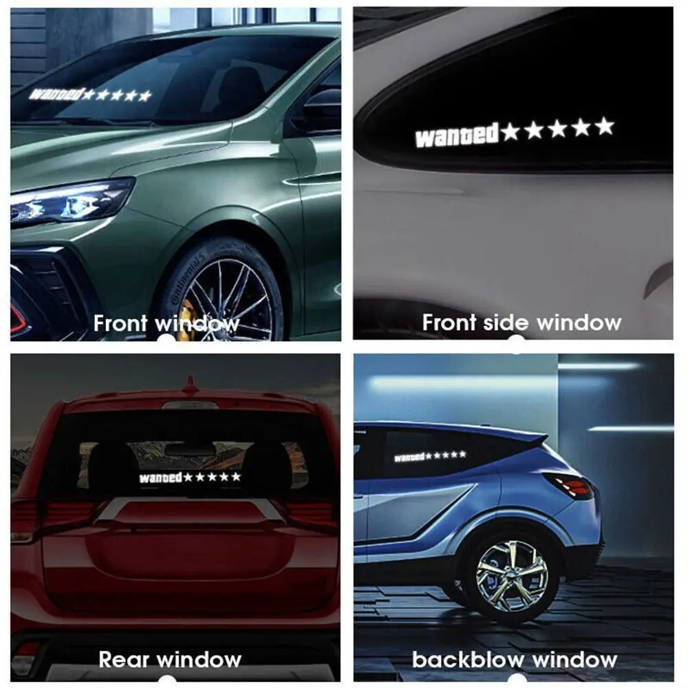 1pc Windschutz scheibe elektrische LED Auto Fenster Aufkleber Sicherheit  Aufkleber Dekoration Aufkleber Auto Moto Auto Aufkleber Außen zubehör -  AliExpress