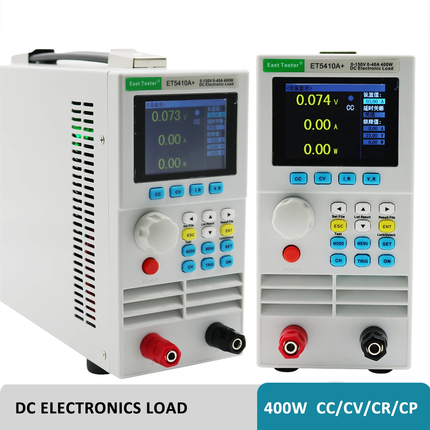 

High Precision Programmable DC Electronic Load 400W 150V 40A Digital Control Battery Tester Load Meter Russia Euro Stocks Ready