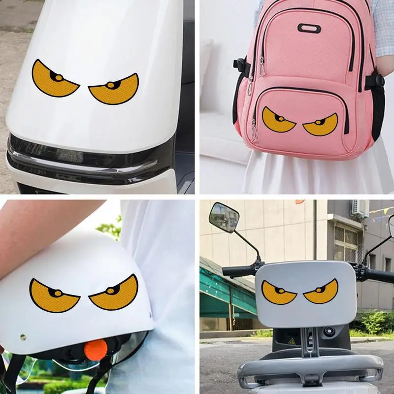 For Refer To Description Reflective Stickers For Motorcycles Cat's Eye Reflective Car Stickers Multi-Purpose Motorcycle Decals