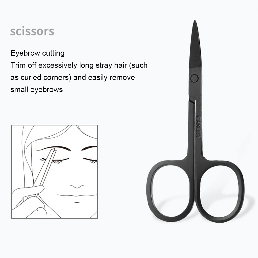 5pcs/set Eye Brow Trimmer And Eyelash Comb For Easy Eyebrow Grooming Woman Eyebrow Trimmer