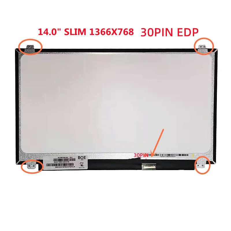 DISPLAY SLIM LED Edp 14,0" Compatibile LTN140KT13 - IT - Foto 3