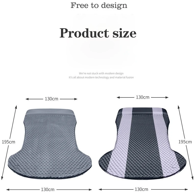 Car Travel Bed For Tesla Model Y Automobile Sleeping Camping Accessoires Auto Mattress Inflatable Bed матрас для автомобиля 에어매트