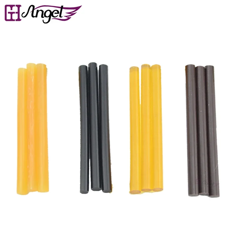 120pcs 0.7*10 cm Professional Hair Extensions Keratin Gun Bond Glue Sticks Make U Tip I Tip Fusion Hair Extensions