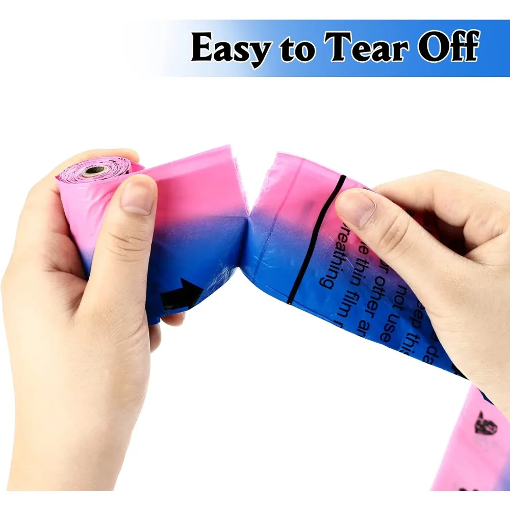 Dog Poop Bags Rolls Leak-Proof with Dispenser – 450 Count