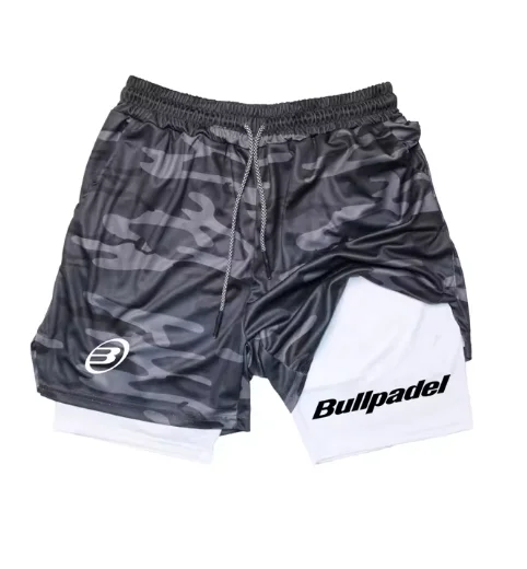 Men's Running Shorts 2 in 1 Double-layer Sports Fitness Training jogging pants sports shorts