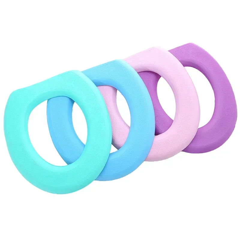 O-shape Toilet Seat Cover Washable Closestool Mat Toilet Cover Accessories toilet seat cover