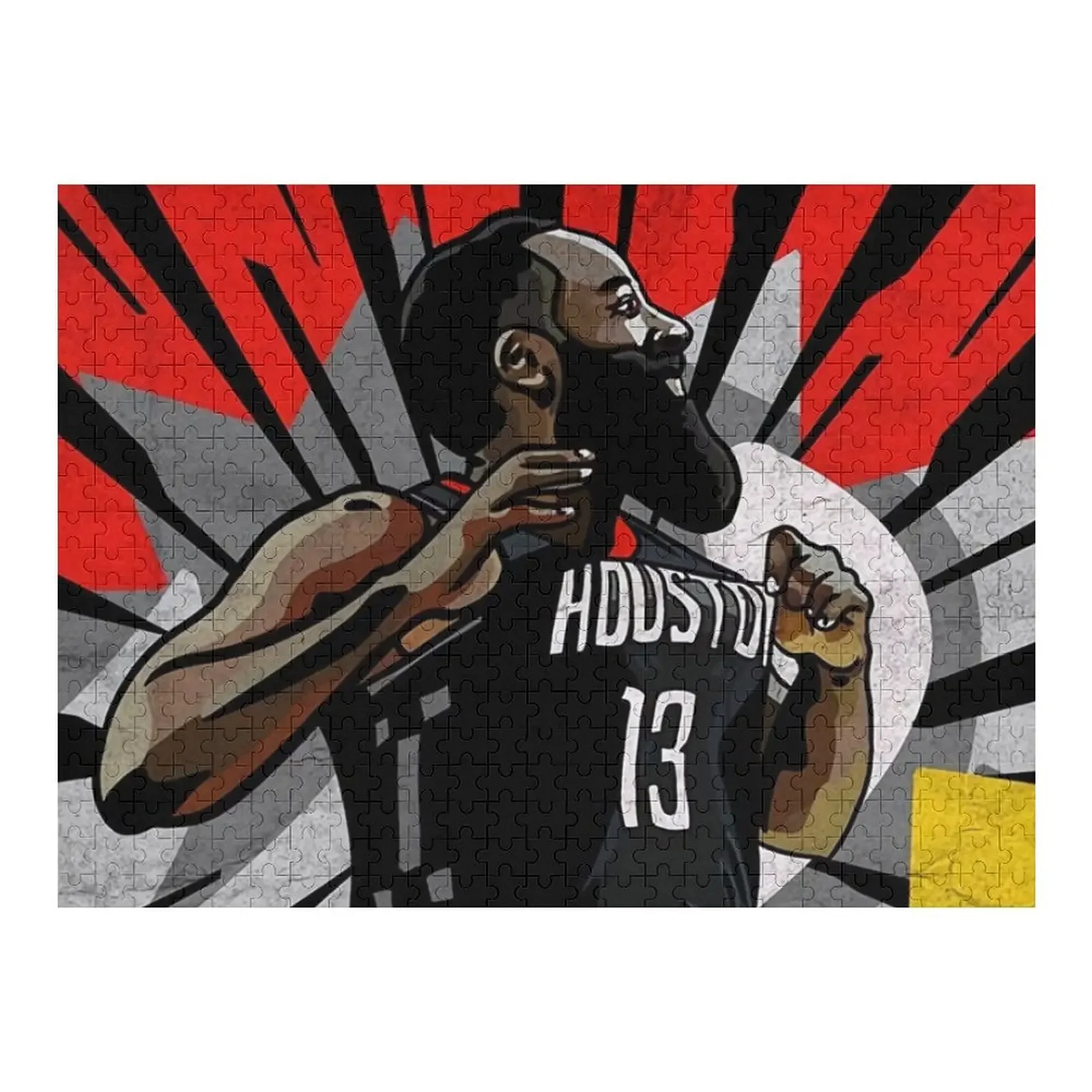 

James Harden Jigsaw Puzzle Personalised Jigsaw Wood Animals With Photo Custom Child Puzzle