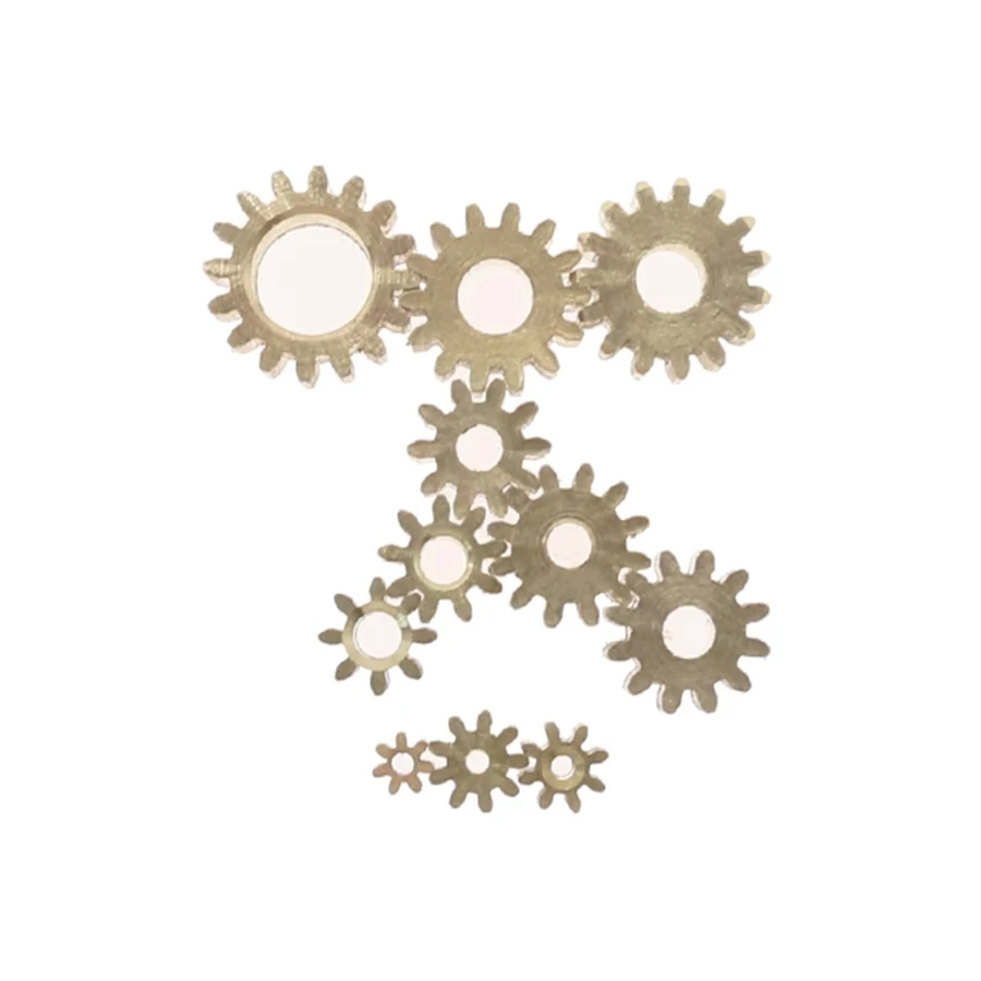 10pc 0.5M 10/11/12/13/14 Teeth 0.5mod Gear Rack Spur Gear Precision Copper Steel Cnc Pinion
