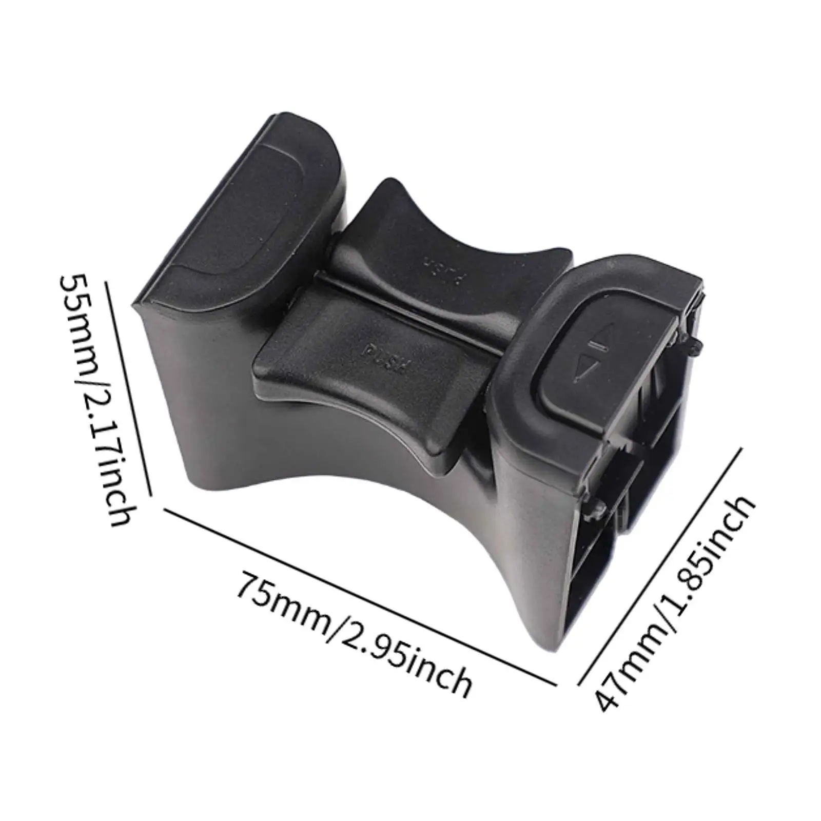 XINLIYA 4PCS Car Cup Holder Coasters, Dustproof Automotive Interior