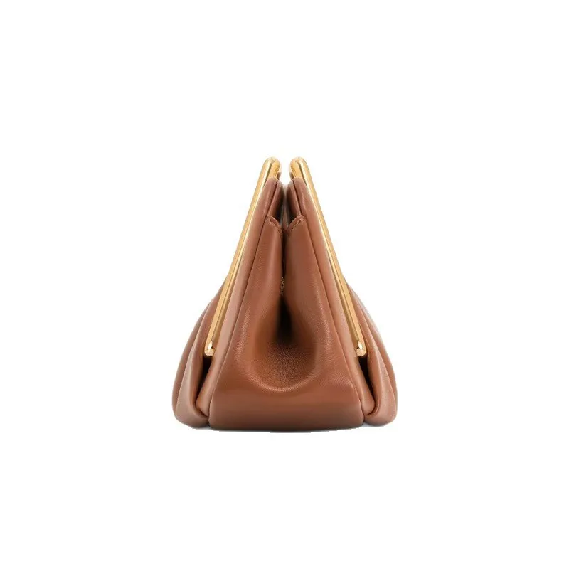 NEW Luxury Fashion Women's Tote Bag Designer Wedding Handbags High Quality PU Leather shoulder Cloud Bag Pleated Bag