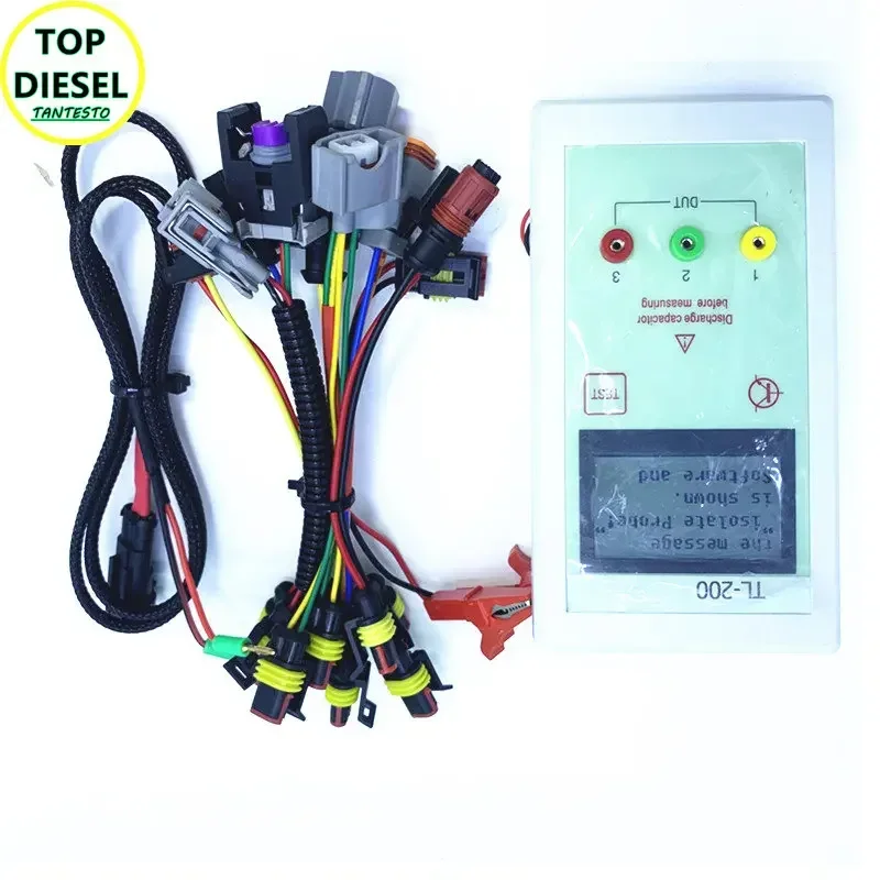 TL-200 커먼레일 인젝터 피에조 전자기 솔레노이드 밸브, TR LCR ESR 저항 커패시턴스 인덕턴스 테스터