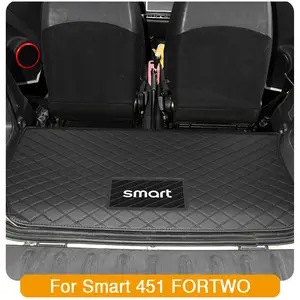 Rear Tail Box Anti-dirty Pad For Smart 451 450 Fortwo Modification  Accessories Trunk Protection Mat Logo Decoration Car Styling - Cargo Liner  - AliExpress