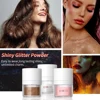 New Hair Body Glitter Powder Sparkly Shimmer Glow Face Highlighter Long Lasting Holographic Powder Makeup For Party Date 3 Color 4
