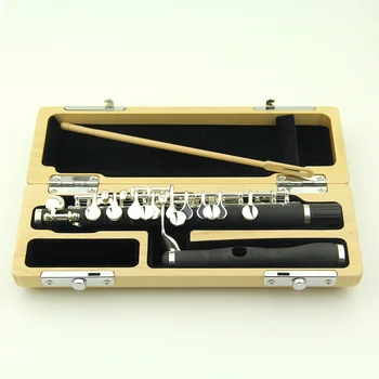 Rubber Piccolo Flute Silver C Split-e Wood