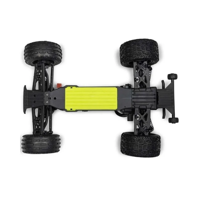 Détail du poste de pilotage et de l'électronique du Vorteks 223S BLX Brushless RTR 2WD Stadium Truck.