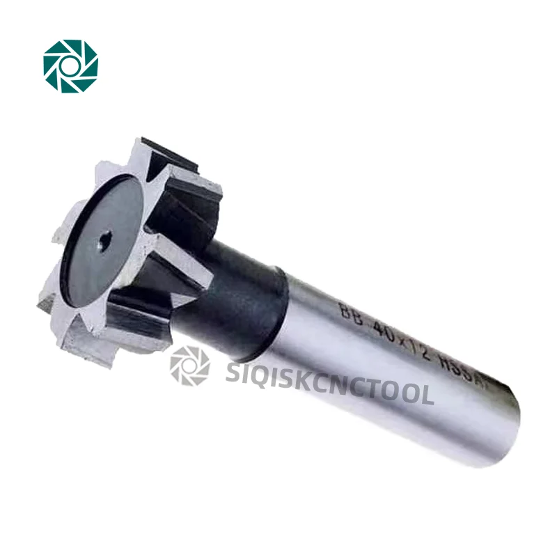 T Slot Milling Cutter for Metal HSS Woodruff Key Seat Router Bit Thickness 1-12mm Diameter 8-50mm metal cutter slot milling cutter