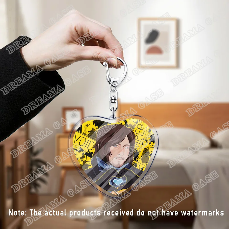 Death Stranding Sam and Higgs Keychain Accessories Bag Charms Game