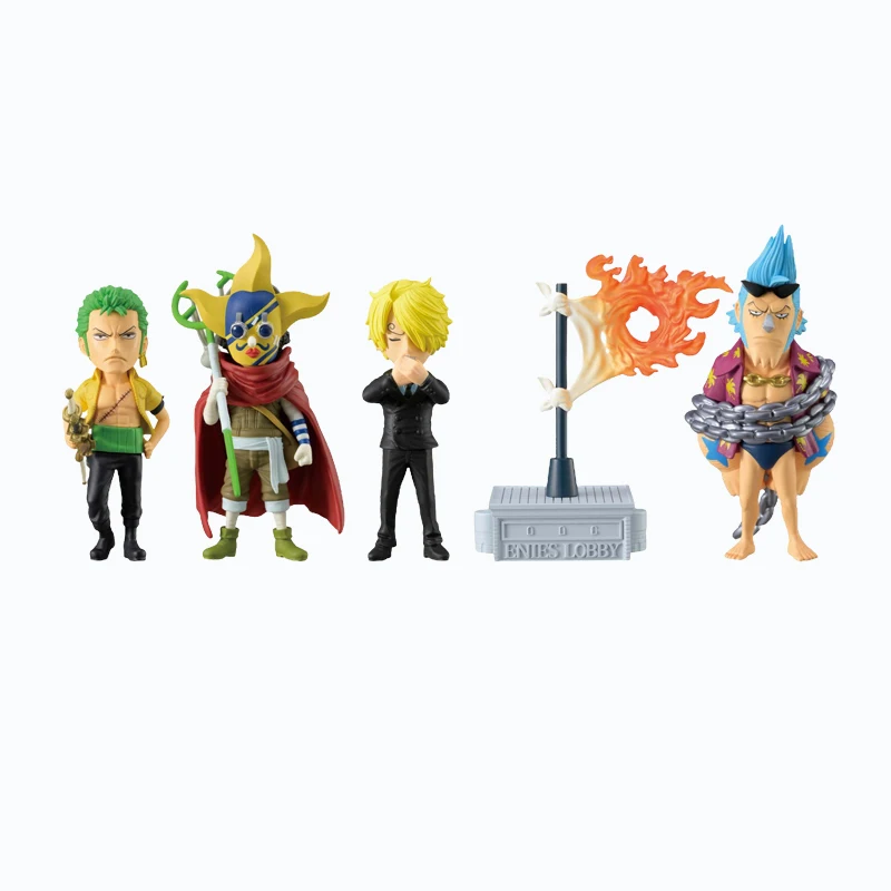 ONE PIECE フィギュア キーホルダー BANPRESTO Bandai Original Banpresto One Piece WCF Luffy Zoro Sanji