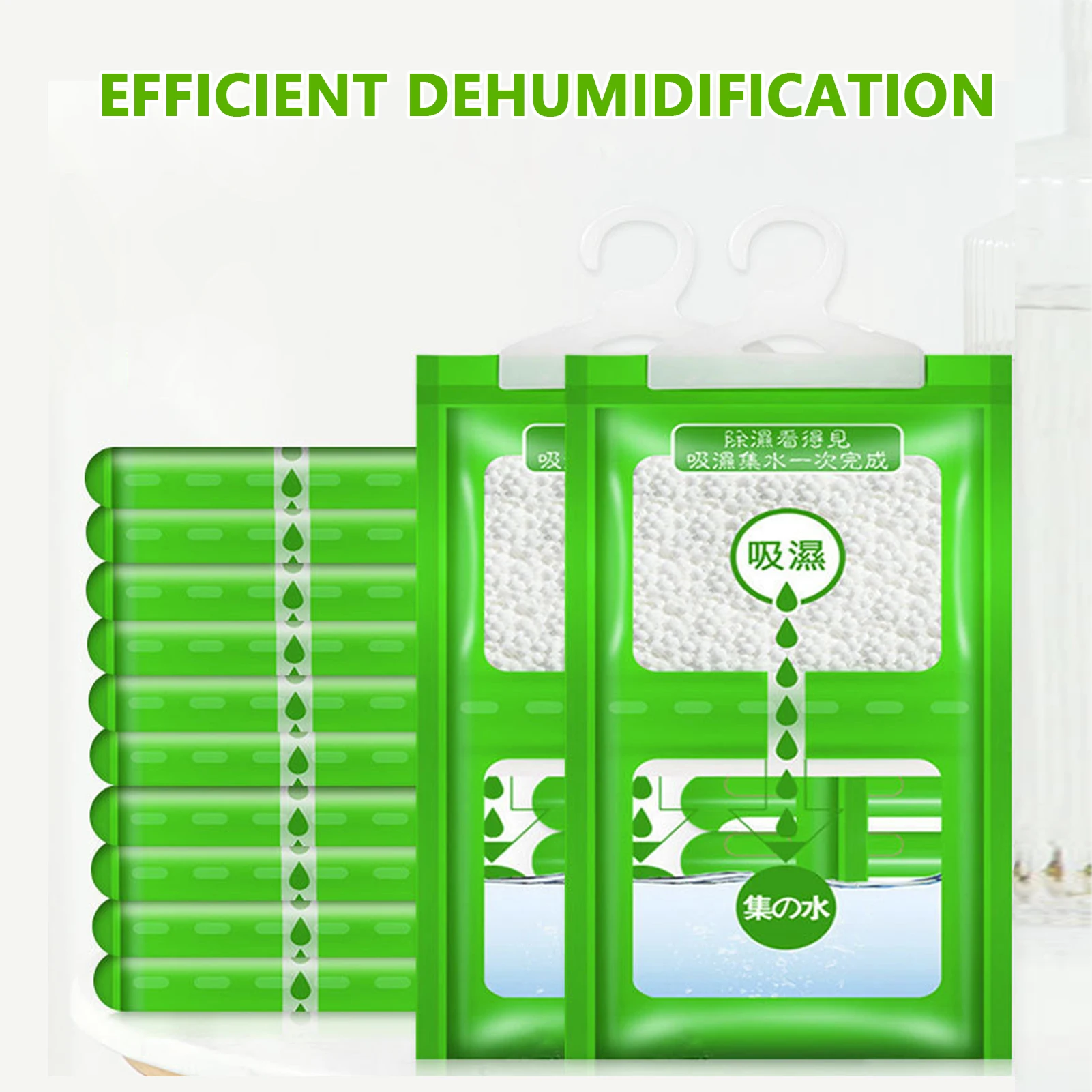 Drying Agent Hygroscopic Anti Mold Desiccant Bags New Hanging Wardrobe Hanging Moisture Bag Closet Cabinet Wardrobe Dehumidifier