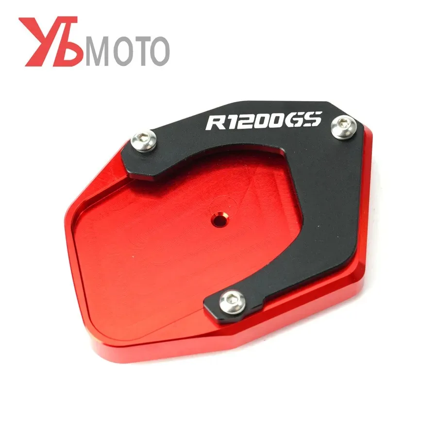 Motorcycle Kickstand Extender Aluminum Side Stand For BMW R1200GS 2007-2011 2012 R 1200 GS adv Adventure 2008-2011 2012